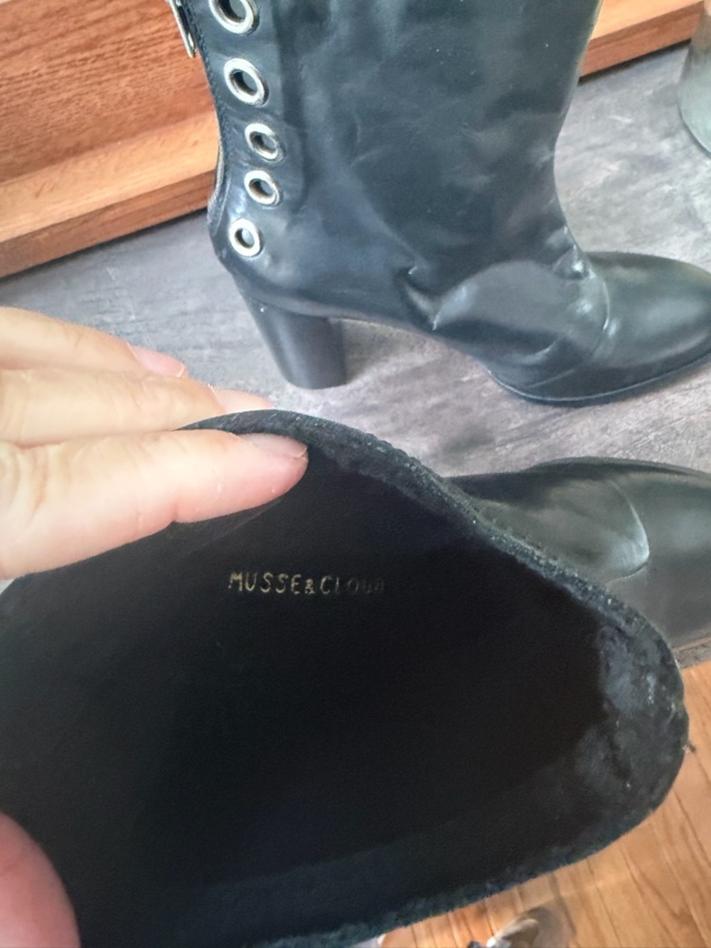 Muses and cloud eyelet boots size 38 - Picture 3 of 8